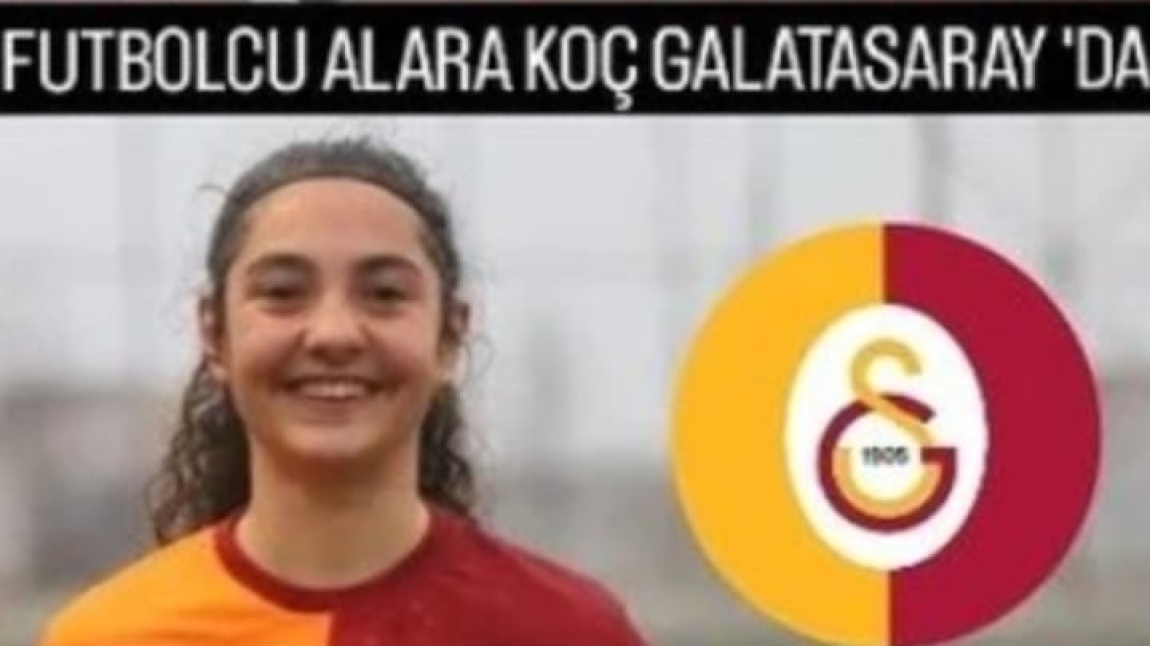  Alara Koç Galatasaray Kadın Futbol Takımına Seçildi